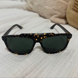 Gucci Square Green Sunglasses